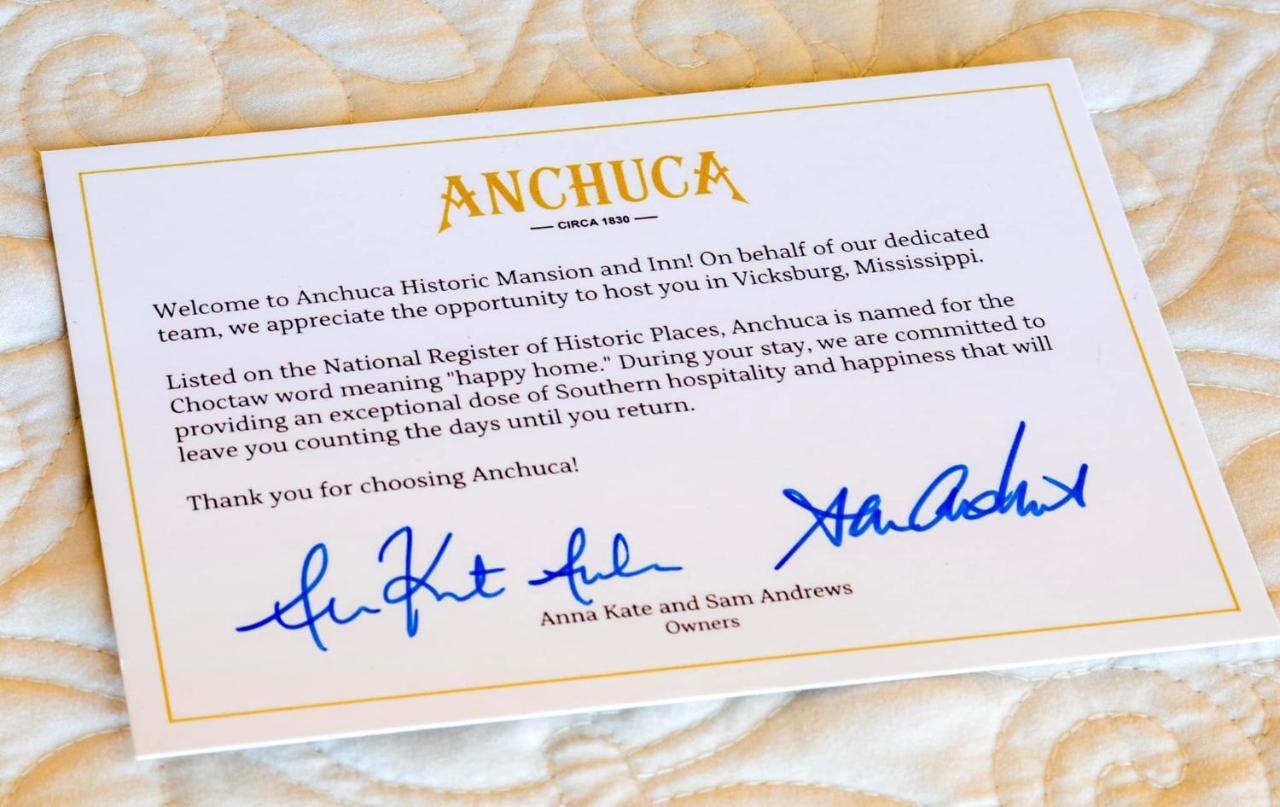 Anchuca Historic Mansion & Inn Vicksburg Buitenkant foto